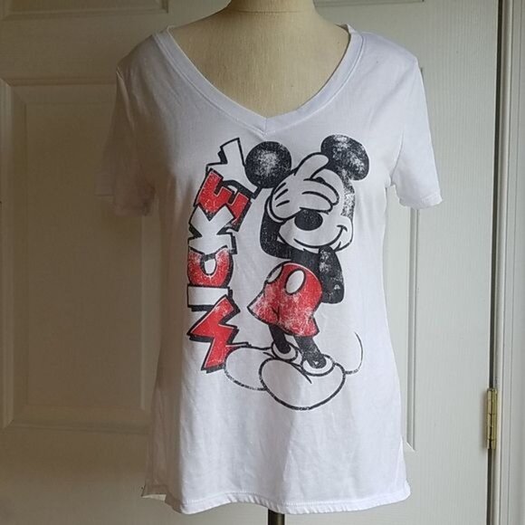 Disney Authentic T Tee Shirts Tanks Mickey MINNIE Women's WOMAN'S Sizes XLarge - Picture 13 of 15